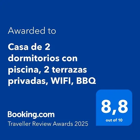Дом отдыха Casa De 2 Con Piscina, 2 Terrazas Privadas, Wifi, Bbq *